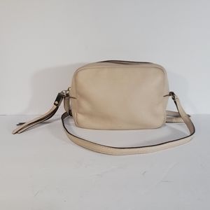 Kate Spade Small Beige Leather Crossbody Purse